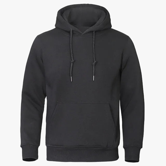 Men's Casual Fleece Hoodie | Drawstring Hood & Kangaroo Pocket