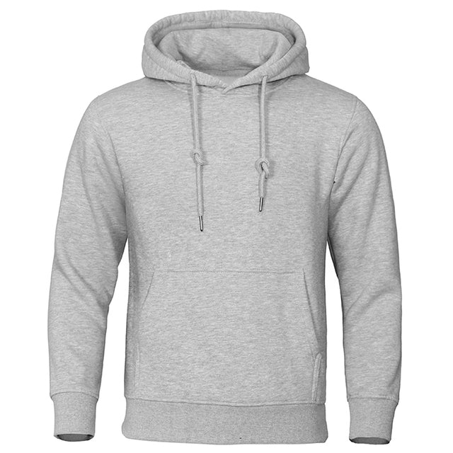 Men's Casual Fleece Hoodie | Drawstring Hood & Kangaroo Pocket