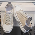 Men's Casual Textile Sneakers | Lace-Up Closure & Rubber Toe Cap
