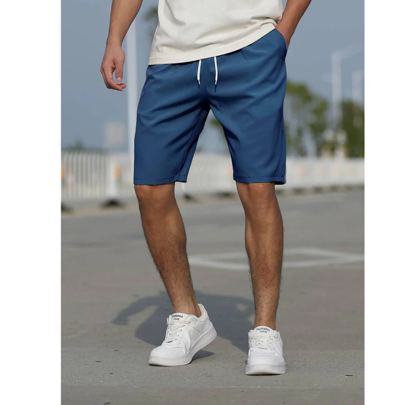 Men's Casual Shorts | Drawstring Waist & Side Pockets