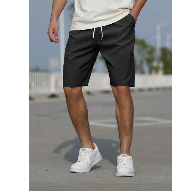 Men's Casual Shorts | Drawstring Waist & Side Pockets