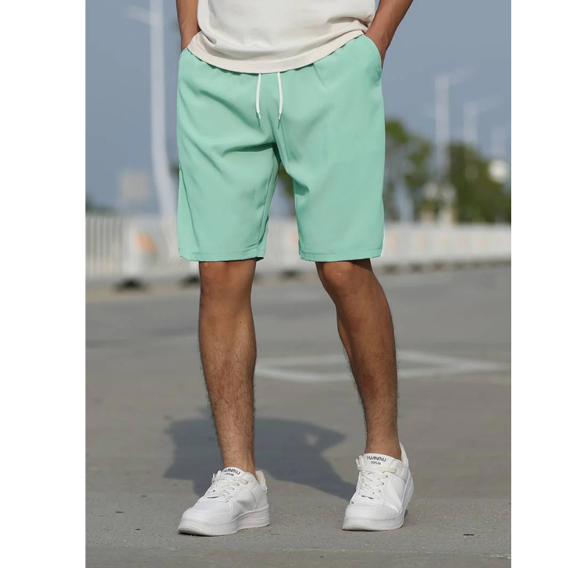 Men's Casual Shorts | Drawstring Waist & Side Pockets