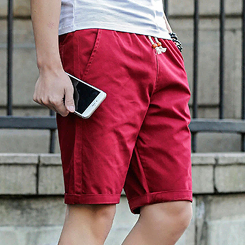 Men's Casual Shorts | Drawstring Waist & Side Pockets