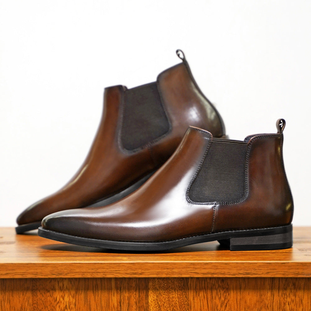 Men's Dress Boots | Elastic Gore & Pull Tabs