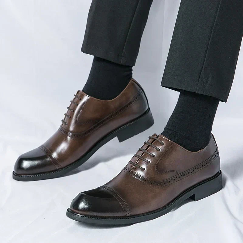 Men's Dress Oxfords | Synthetic Upper & Cap Toe