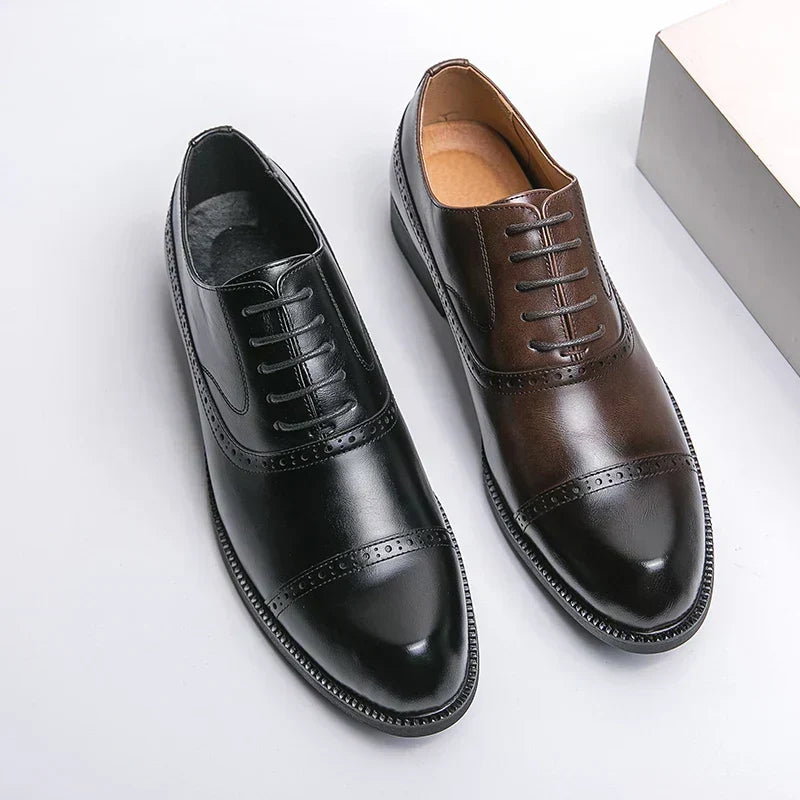 Men's Dress Oxfords | Synthetic Upper & Cap Toe
