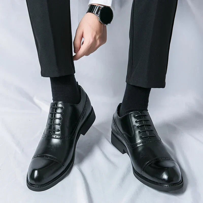 Men's Dress Oxfords | Synthetic Upper & Cap Toe