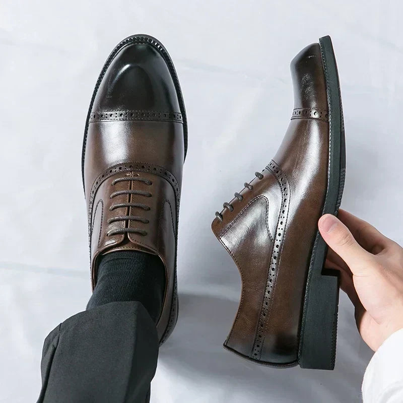 Men's Dress Oxfords | Synthetic Upper & Cap Toe