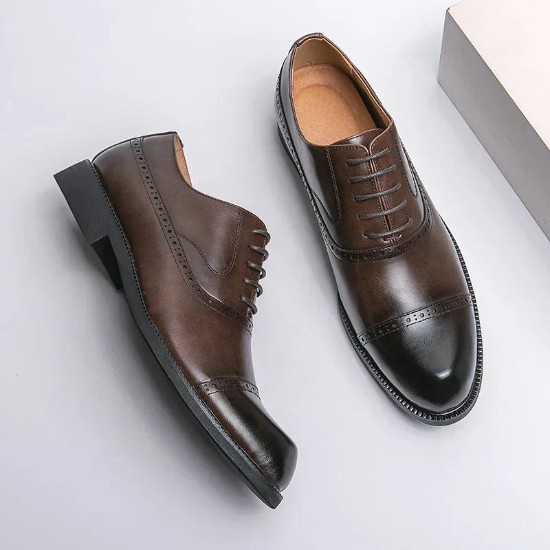 Men's Dress Oxfords | Synthetic Upper & Cap Toe
