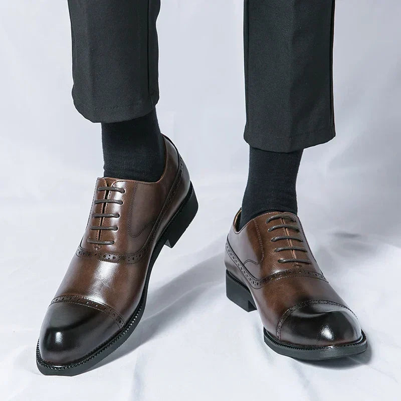 Men's Dress Oxfords | Synthetic Upper & Cap Toe