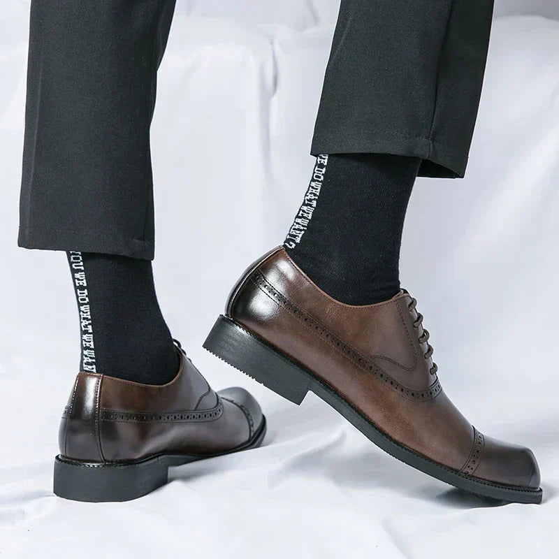 Men's Dress Oxfords | Synthetic Upper & Cap Toe