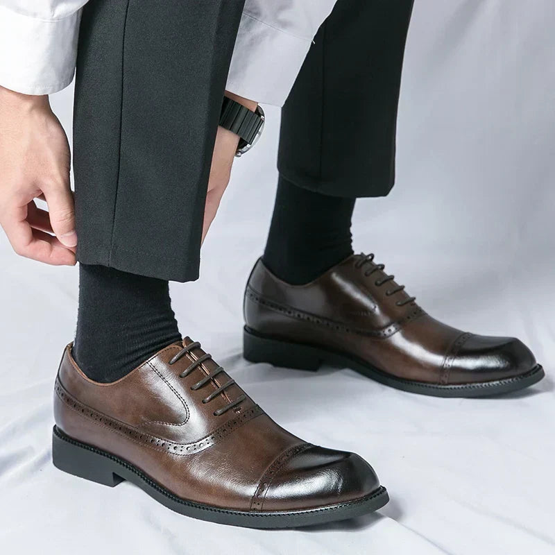 Men's Dress Oxfords | Synthetic Upper & Cap Toe