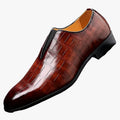 Men's Dress Loafers | Croc Embossing & Slip-On Vamp