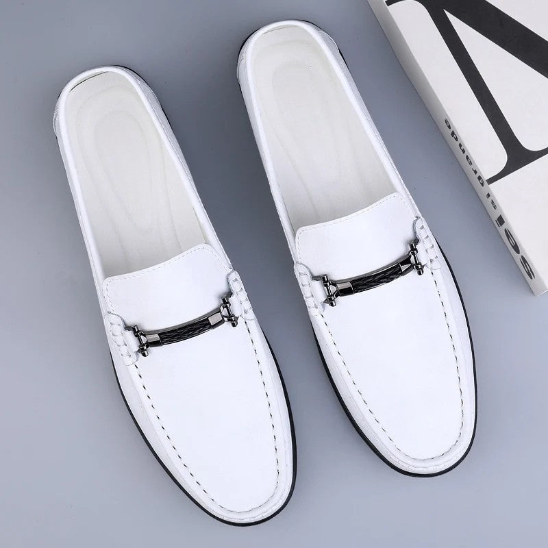Men's Loafers | Metal Bit & Moc Toe