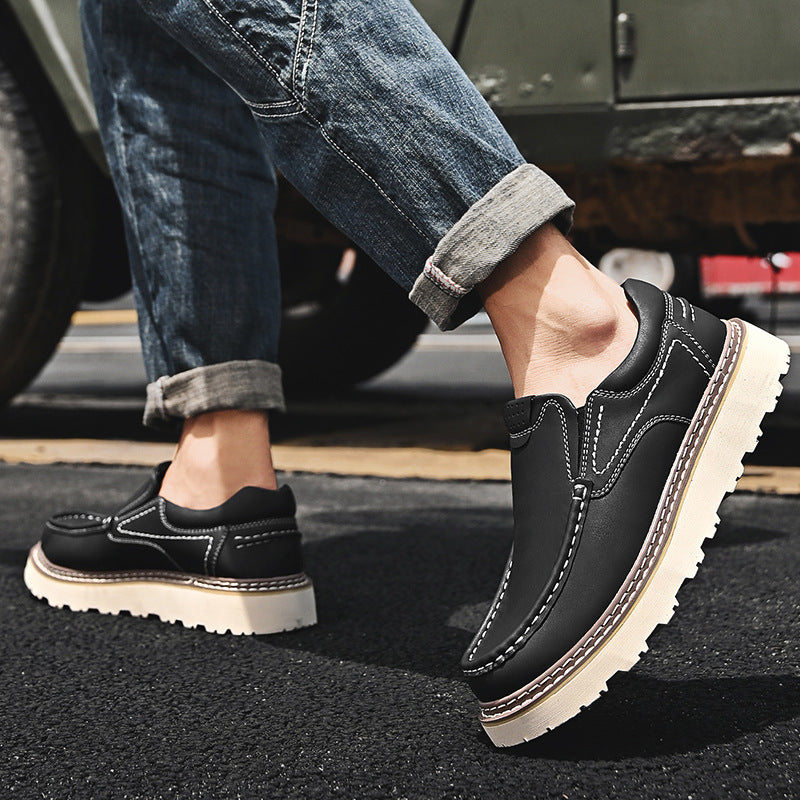 Men's Loafers | Moc Toe & Lug Sole