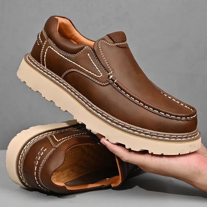 Men's Loafers | Moc Toe & Lug Sole