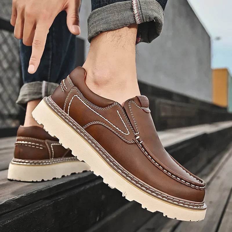 Men's Loafers | Moc Toe & Lug Sole