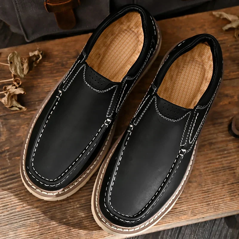 Men's Loafers | Moc Toe & Lug Sole