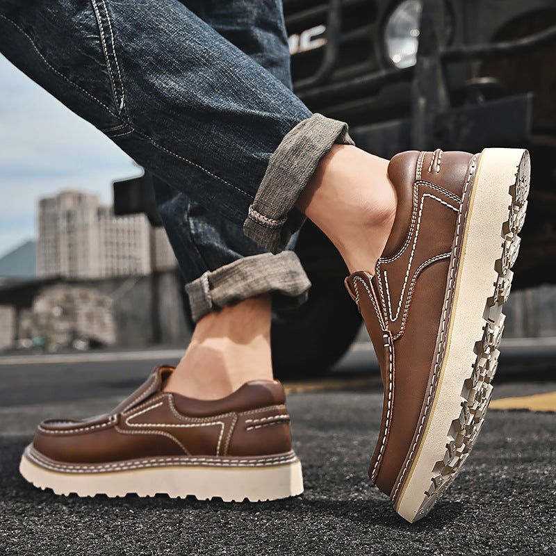 Men's Loafers | Moc Toe & Lug Sole