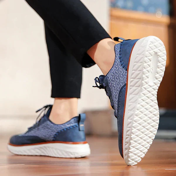 Men's Sneakers | Woven Panels & Chunky Sole