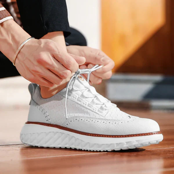 Men's Sneakers | Woven Panels & Chunky Sole