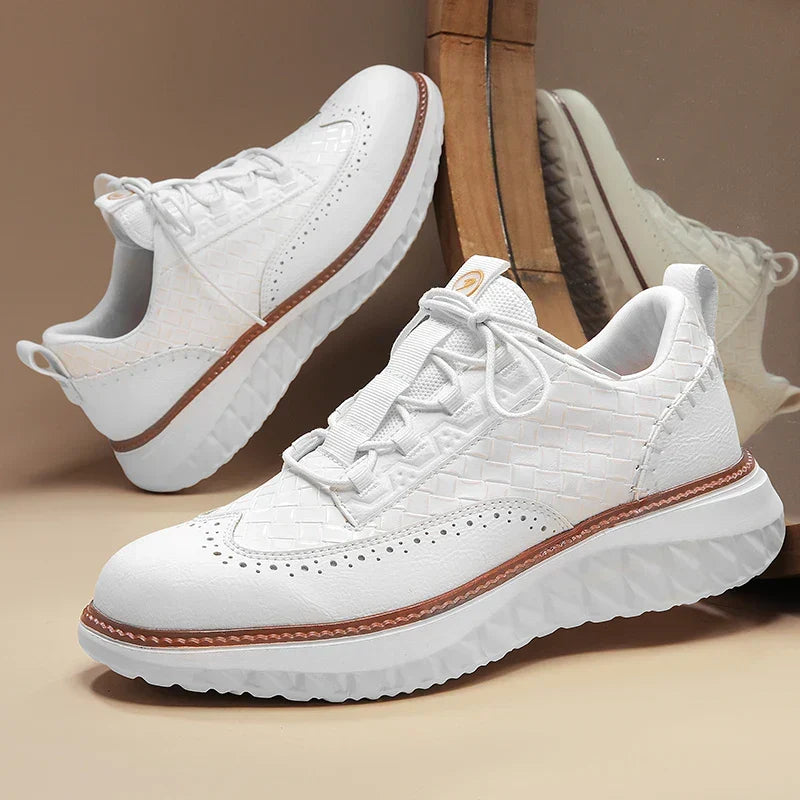 Men's Sneakers | Woven Panels & Chunky Sole