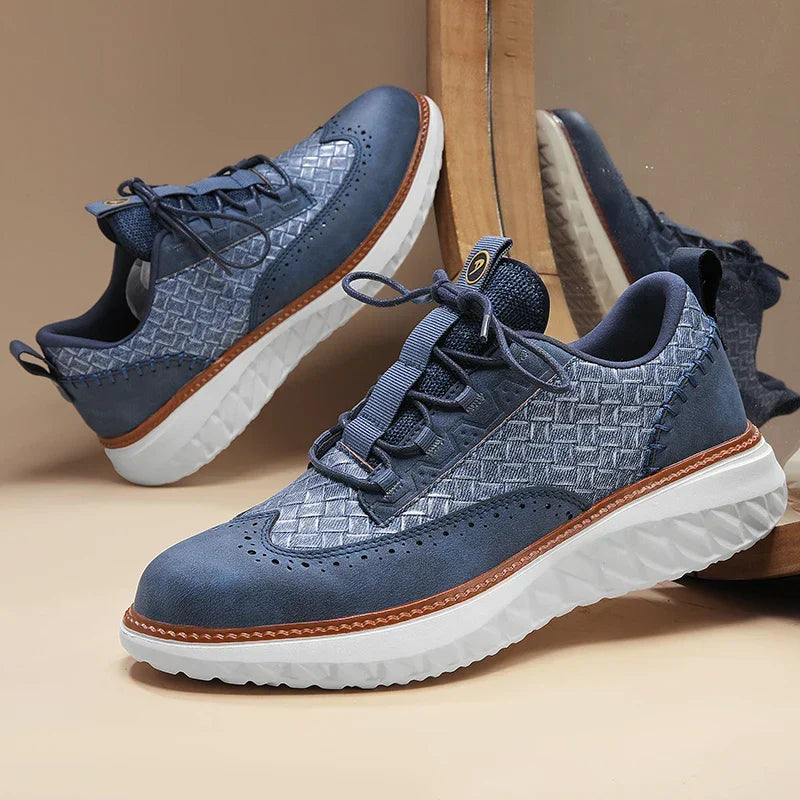 Men's Sneakers | Woven Panels & Chunky Sole