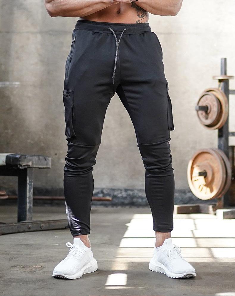Men's Knit Jogger Pants | Zip Pockets & Ankle Zippers