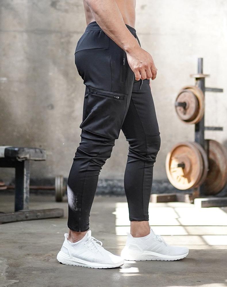 Men's Knit Jogger Pants | Zip Pockets & Ankle Zippers