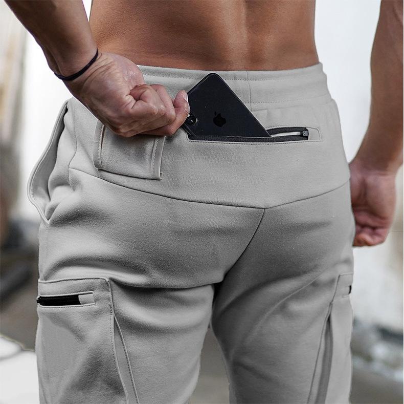 Men's Knit Jogger Pants | Zip Pockets & Ankle Zippers