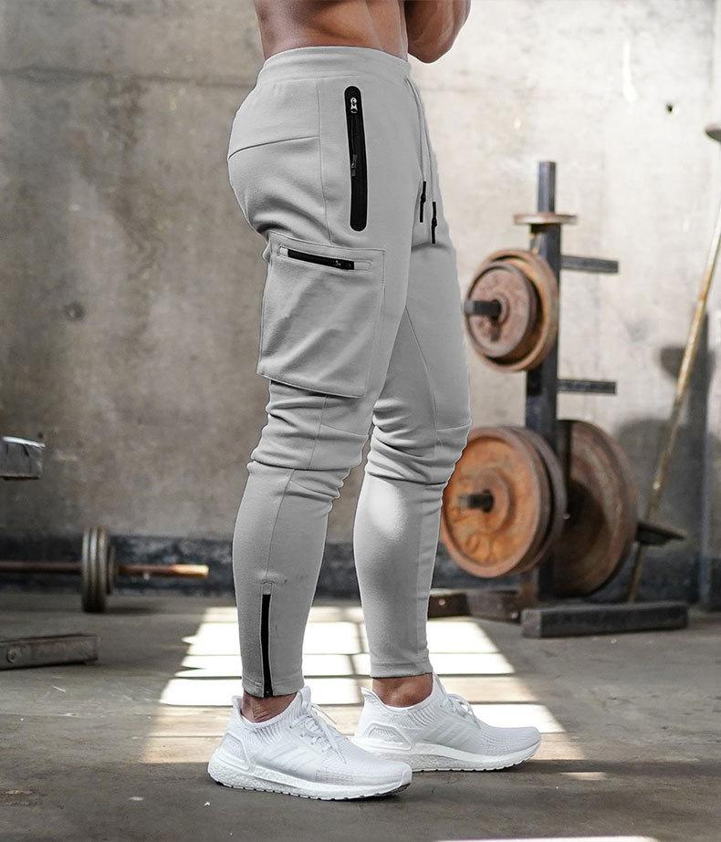 Men's Knit Jogger Pants | Zip Pockets & Ankle Zippers