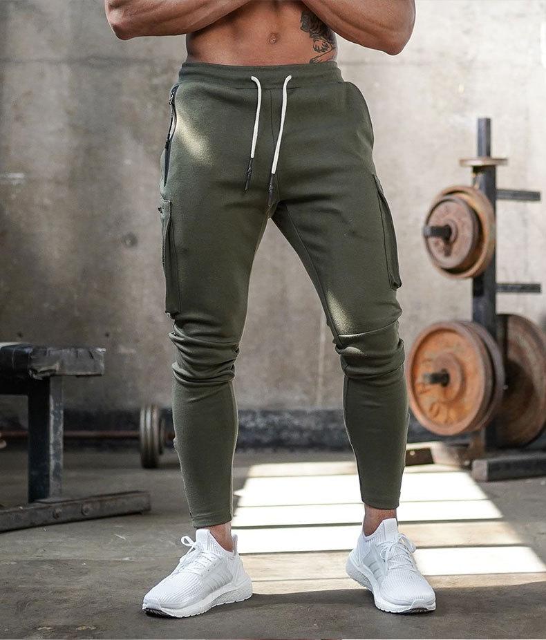 Men's Knit Jogger Pants | Zip Pockets & Ankle Zippers