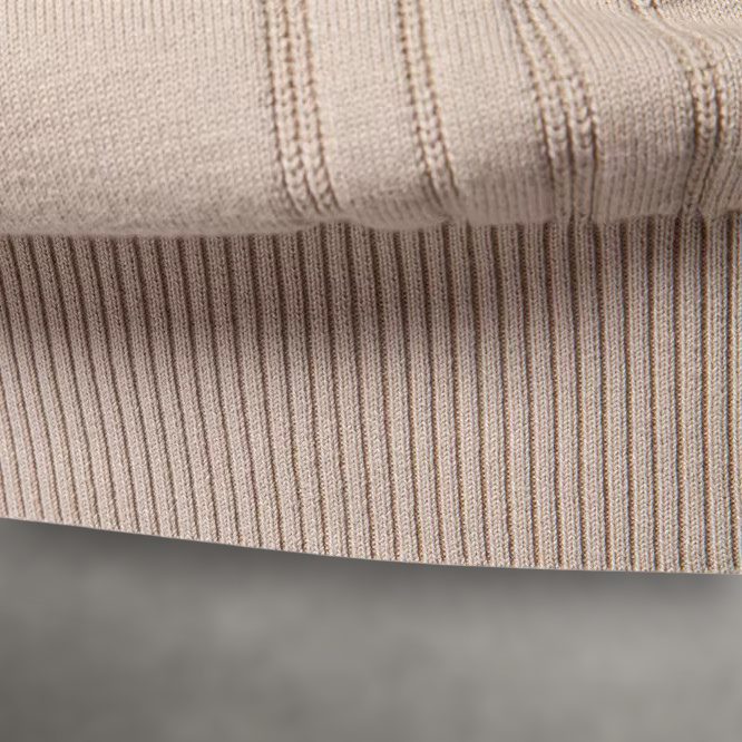 Men's Knit Sweater | Crew Neck & Ribbed Trim