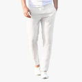Men's Linen Pants | Drawstring Waist & Tapered Leg