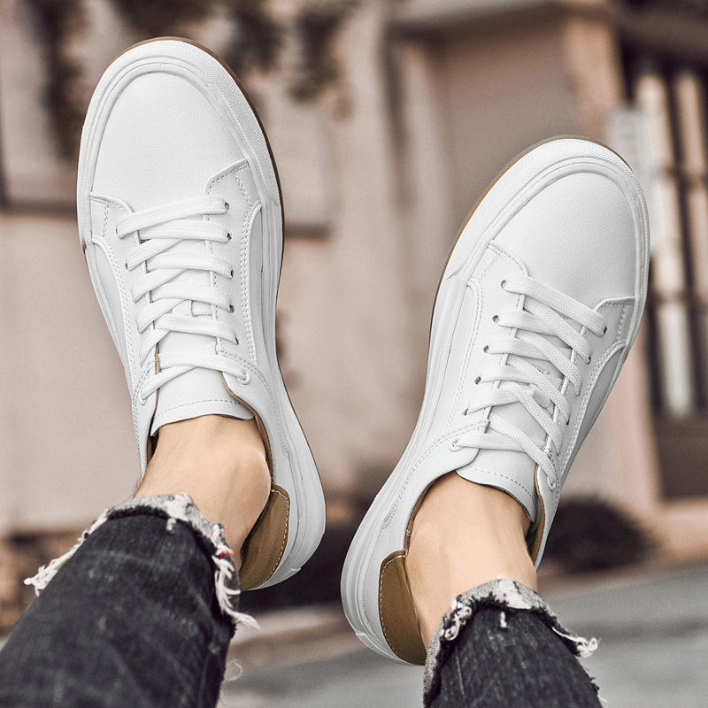 Men's Low-Top Sneakers | Lace-Up Front & Rubber Sole