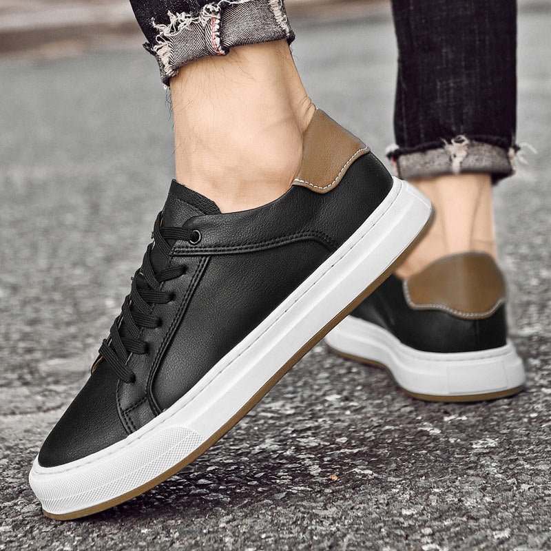 Men's Low-Top Sneakers | Lace-Up Front & Rubber Sole