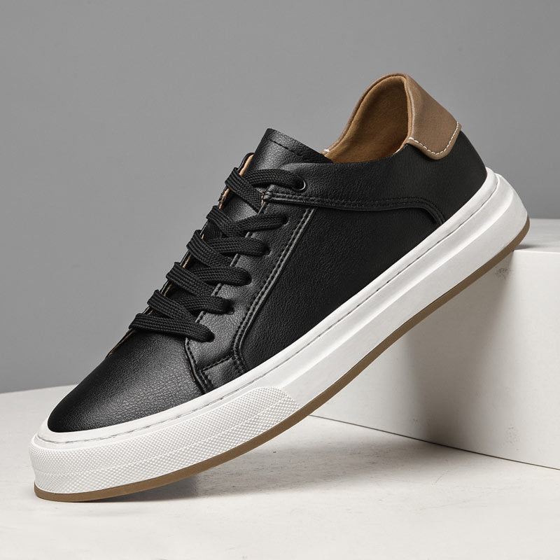 Men's Low-Top Sneakers | Lace-Up Front & Rubber Sole
