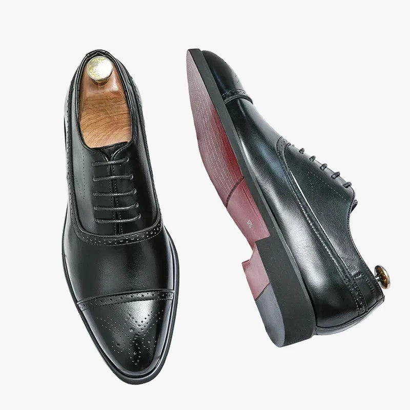 Men's Oxford Shoes | Lace-Up Closure & Cap Toe
