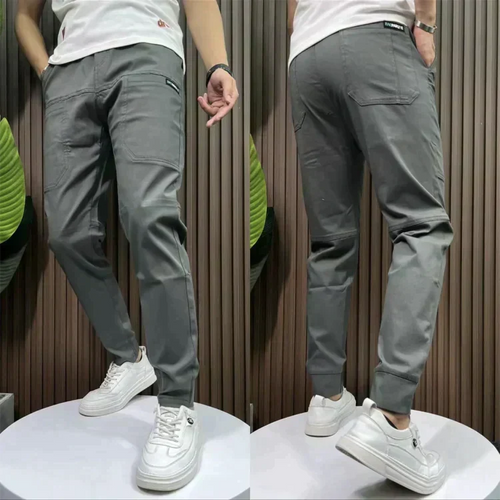 Men's Blend Cargo Pants | Zip Pocket & Tapered Leg