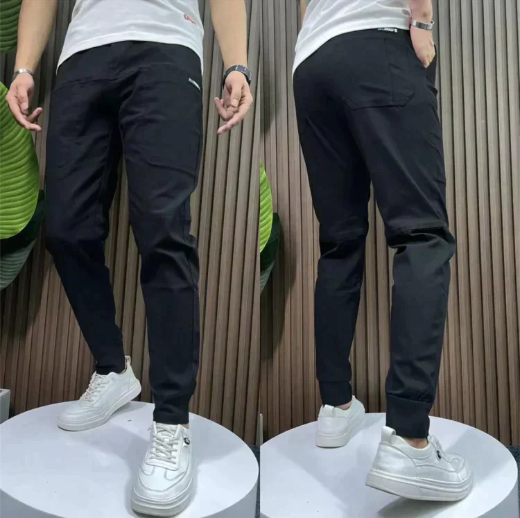 Men's Blend Cargo Pants | Zip Pocket & Tapered Leg