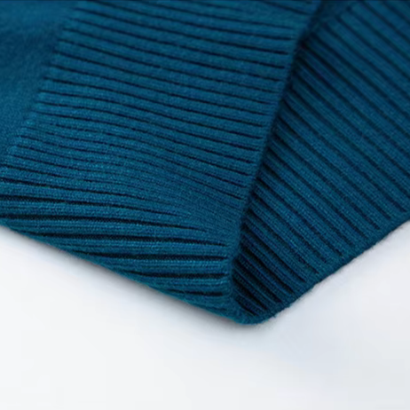 Men's Ribbed Knit Turtleneck Sweater | Cuffs & Hem