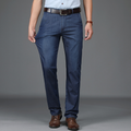 Men's Straight Denim Jeans | Zip Fly & Belt Loops