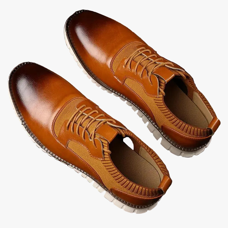 Men's Street Sneakers | Mesh Panels & Lug Sole