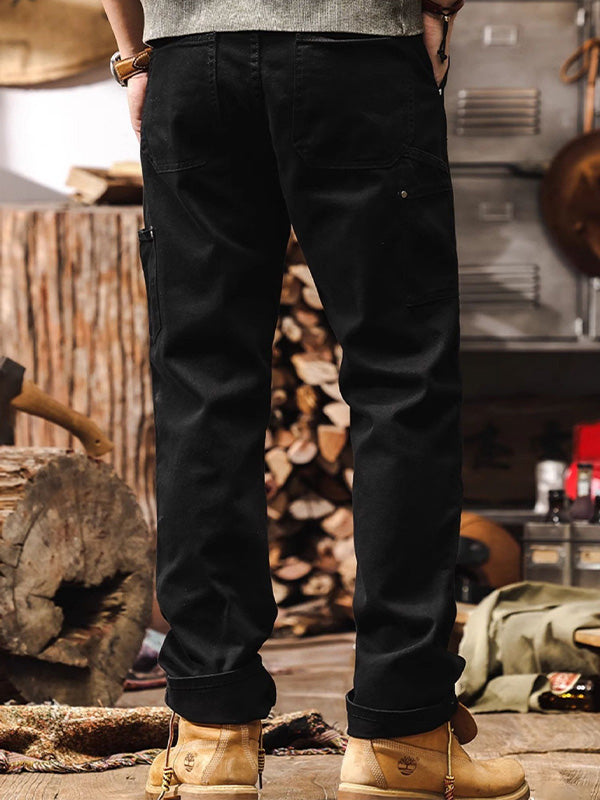 Men's Twill Utility Pants | Thigh Pocket & Rivets
