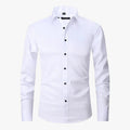 Men's Blend Shirt | Button Placket & Point Collar