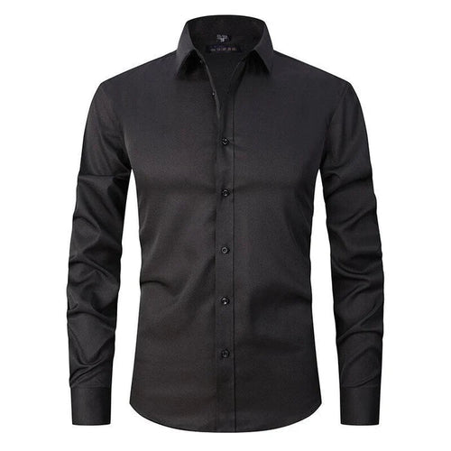 Men's Blend Shirt | Button Placket & Point Collar
