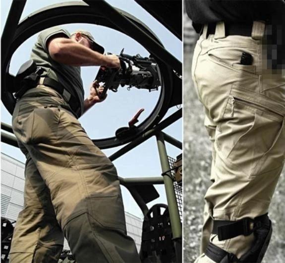 Men's Cargo Pants | Zip Pockets & Knee Seams