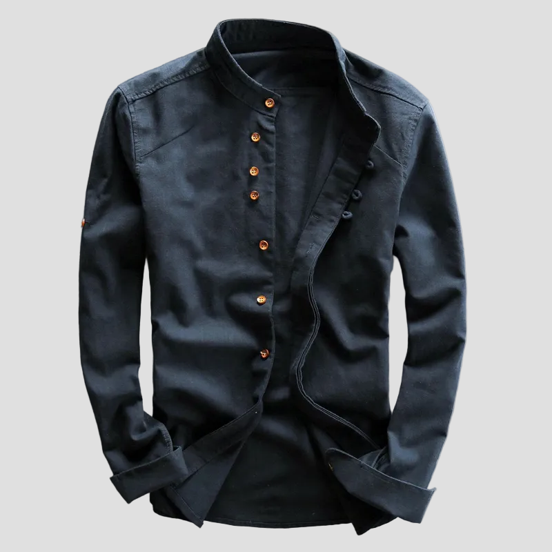 files/mens-woven-linen-blend-shirt-with-band-collar-and-button-placket-navy-1.png