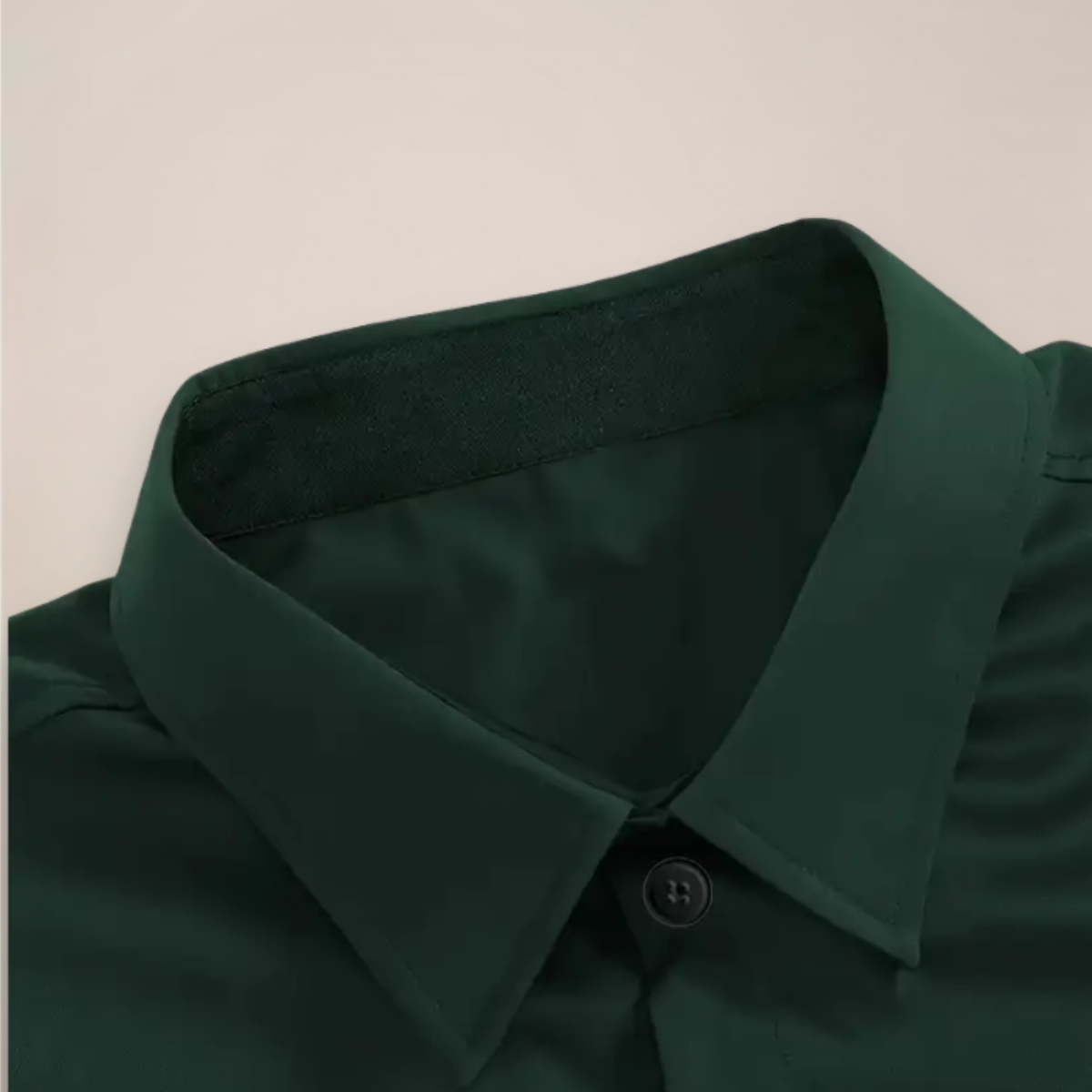 Men's Long Sleeve Shirt | Notched Collar & Button Cuffs