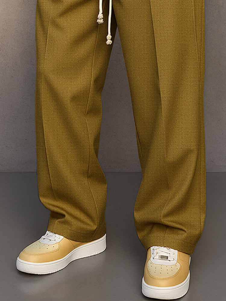 Men's Pants | Drawstring Waist & Straight Legs